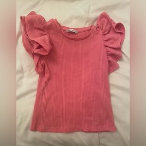 Preppy Zara Puff Sleeve Top